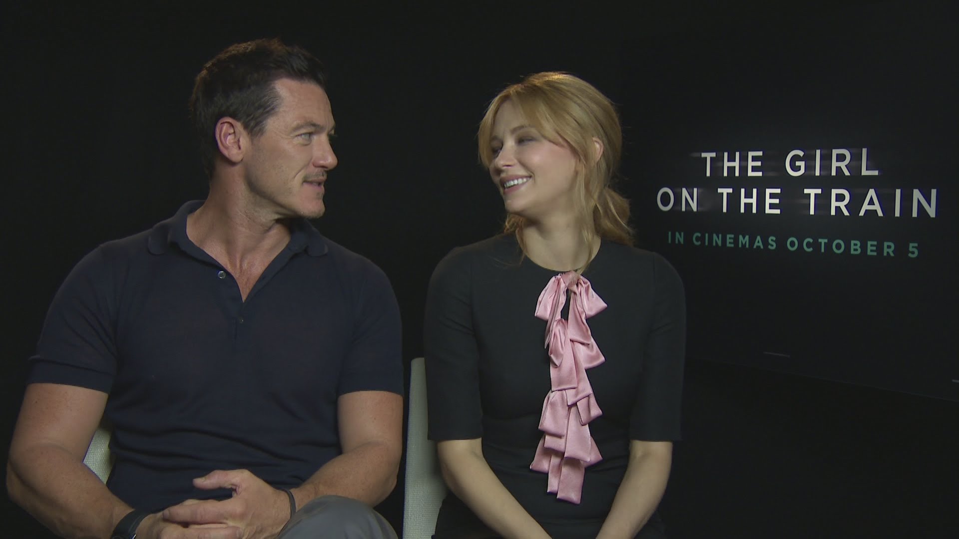 The Girl On The Train Luke Evans and Haley talk drunken sex