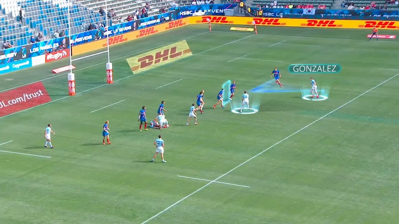 KICK PASS How the kick pass is used in Rugby Sevens Canada Sevens