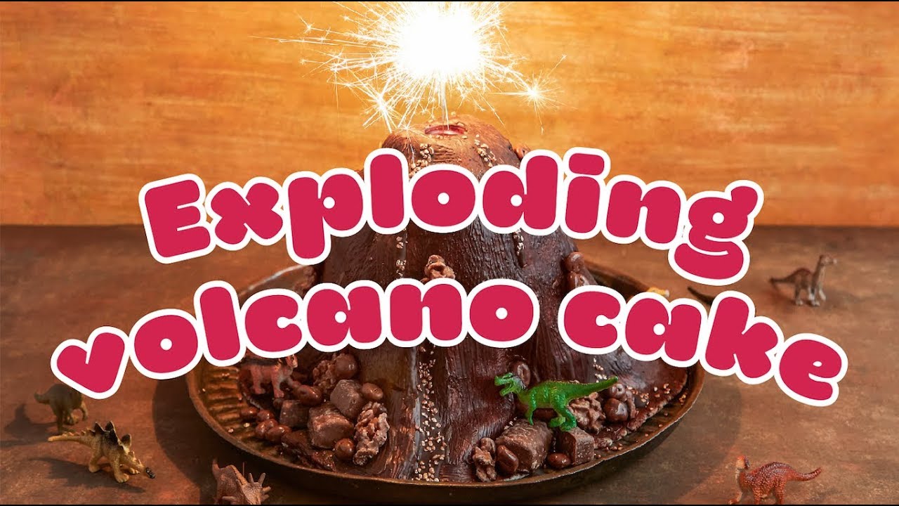 Exploding Volcano Cake Recipe