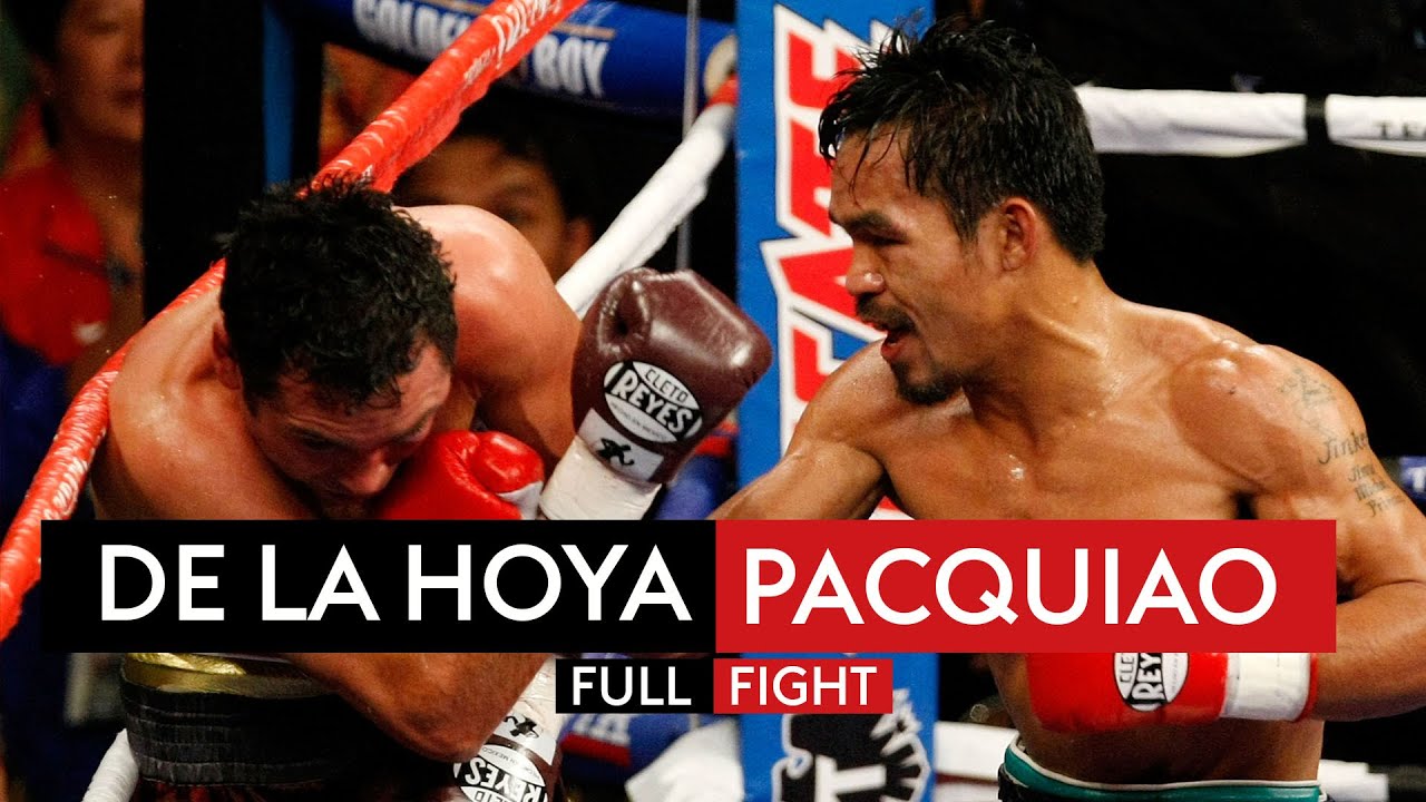 The fight that made Manny Pacquiao a superstar! ⭐ | De La Hoya vs ...