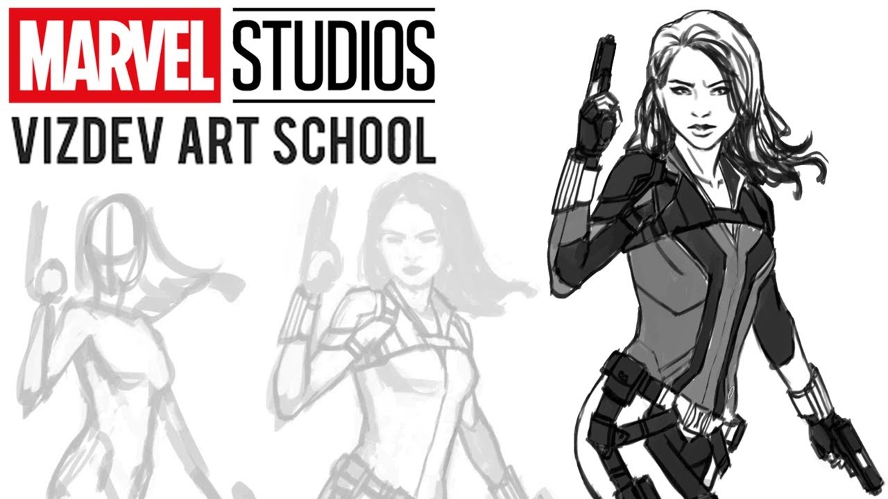 How to Draw Marvel Studios' Black Widow with Andy Park - The Global Herald
