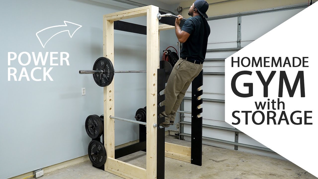 DIY POWER Rack (Homemade GYM ) // EP01 The Global Herald