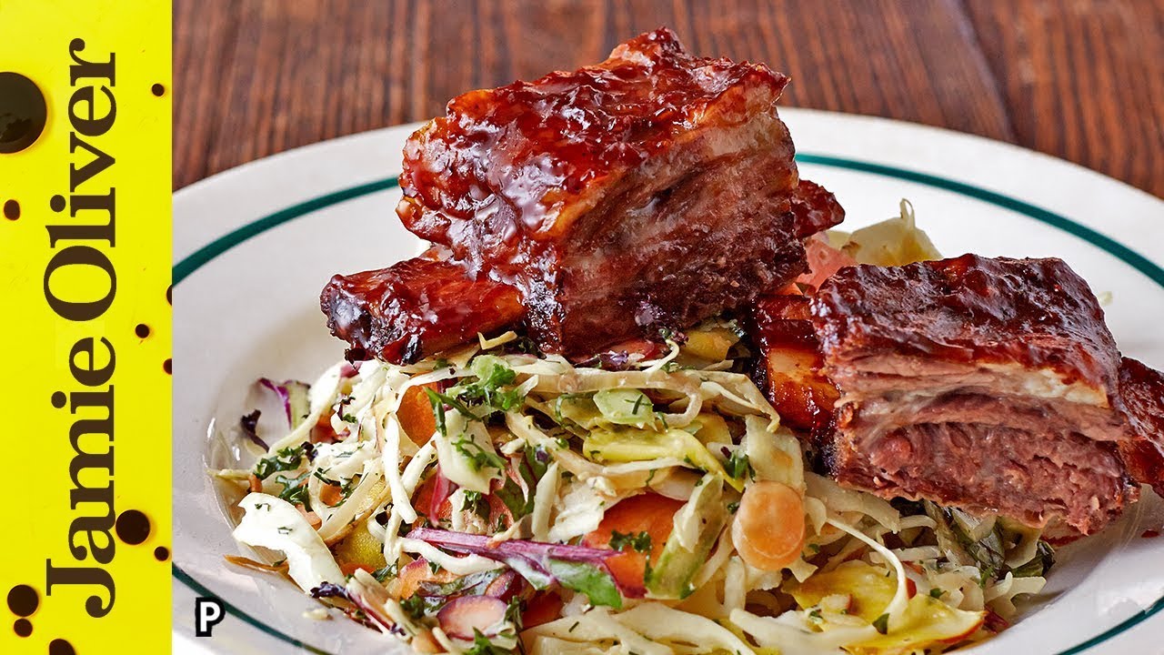 Sticky Beef Ribs & Slaw Jamie Oliver The Global Herald
