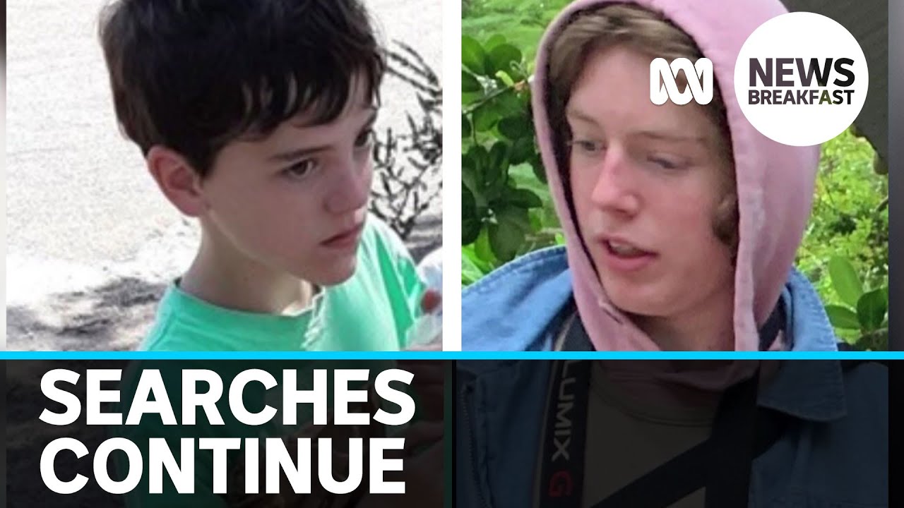 Desperate searches in two states to find missing boys who wandered from