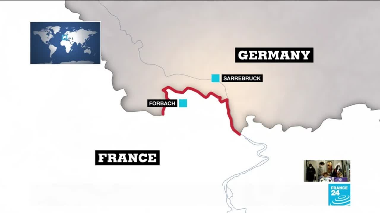 At Europe s Borders Tensions Run High As Border Between France