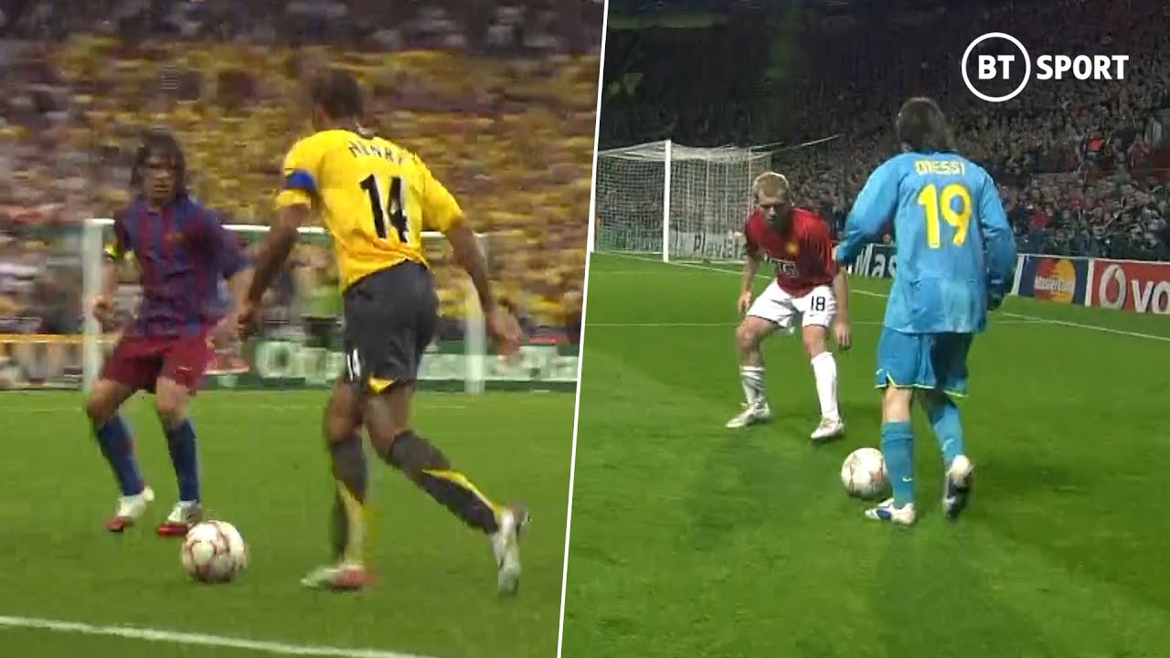 Four minutes of Champions League legends embarrassing other Champions ...