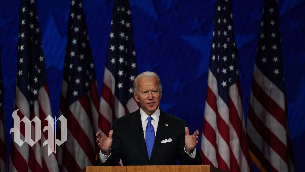 Watch Joe Biden’s full speech at the 2020 Democratic National ...