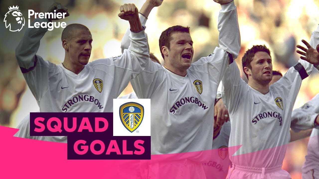 MAGNIFICENT Leeds United Goals Viduka, Yeboah, Haaland Squad Goals