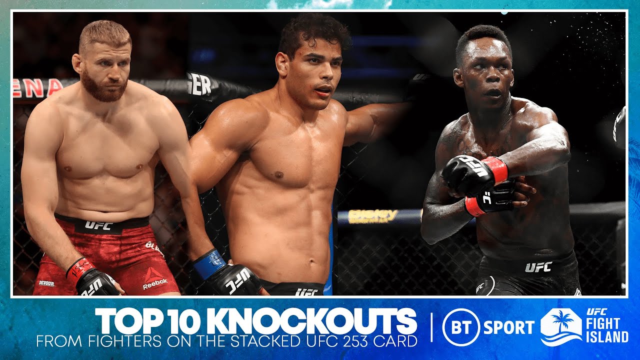 Top 10 biggest knockouts from UFC 253 fighters (Adesanya, Costa