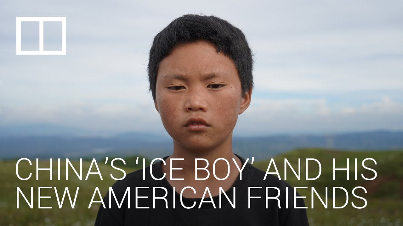 Life improves for China’s ‘ice boy’ as he makes some new friends from