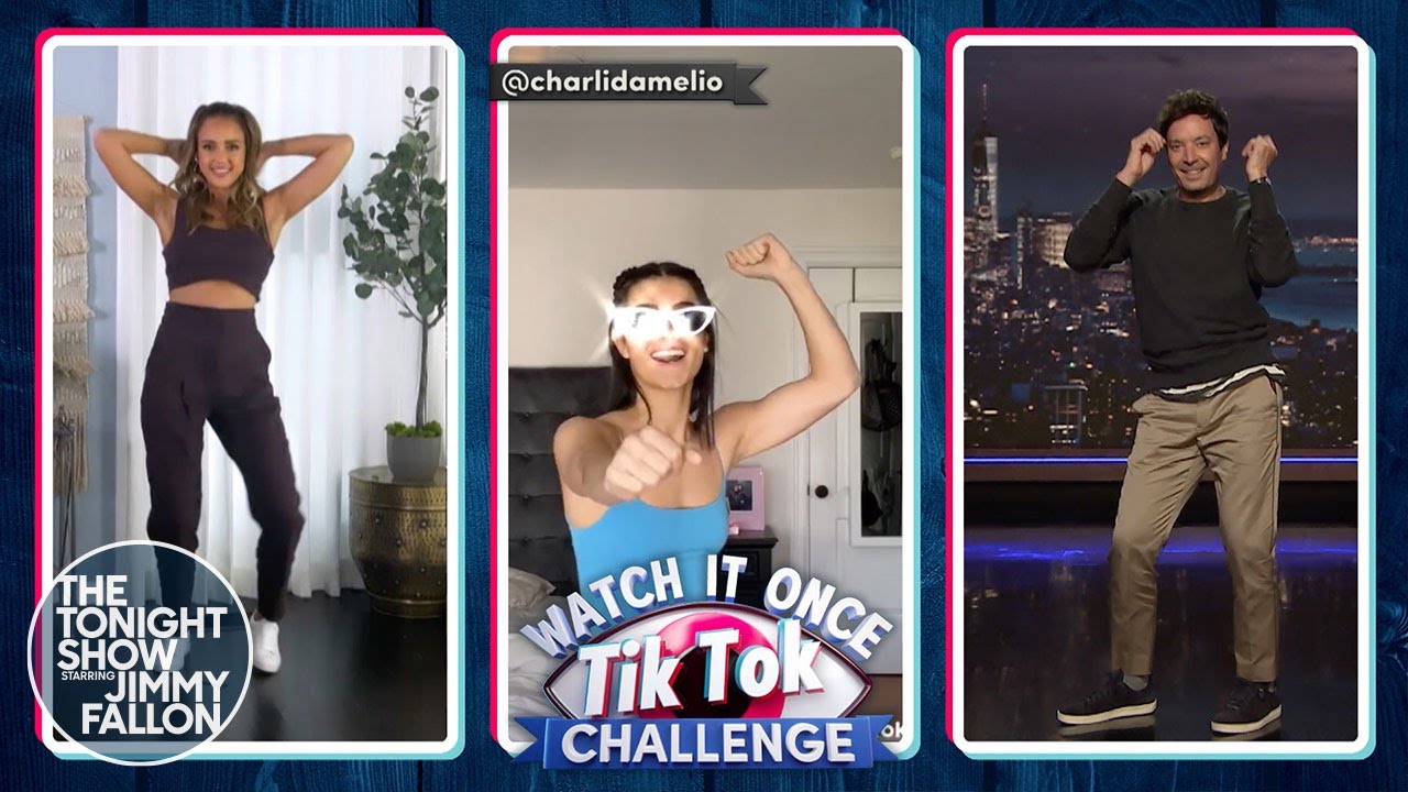 Watch It Once TikTok Challenge with Jessica Alba - The Global Herald