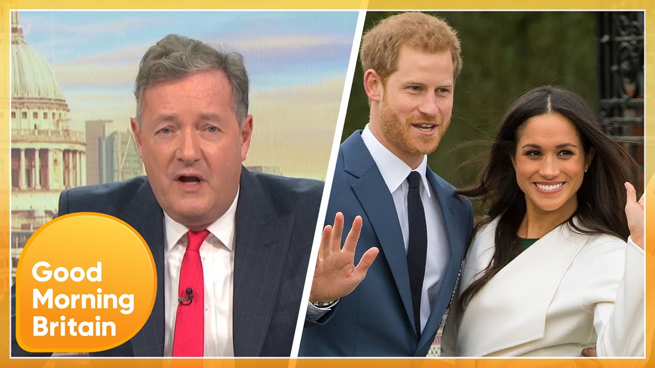 Piers Erupts at Reports of Prince Harry and Meghan Markle Reality Show