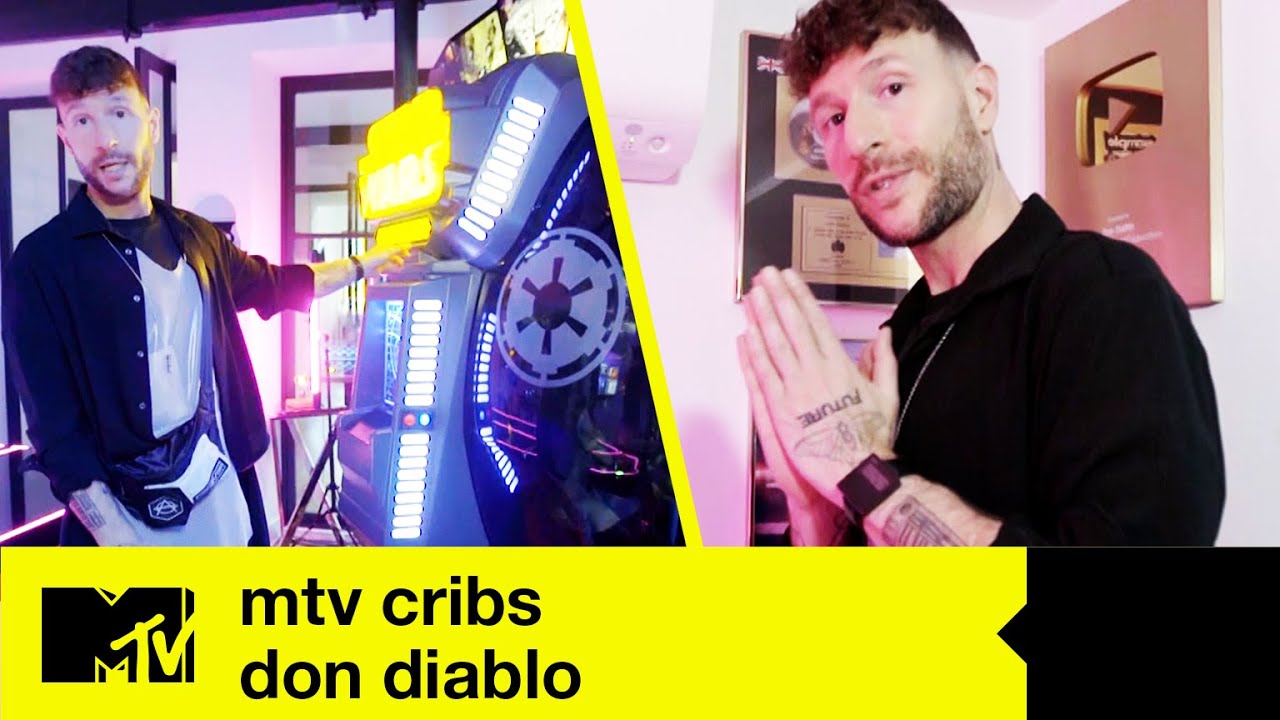 EP6 Superstar DJ Don Diablo's Awesome Amsterdam Den MTV Cribs The