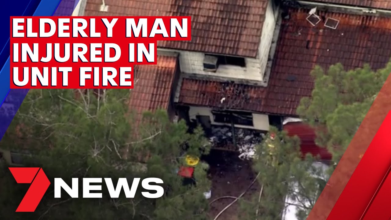 Elderly man badly burned trying to escape Sydney house fire | 7NEWS ...