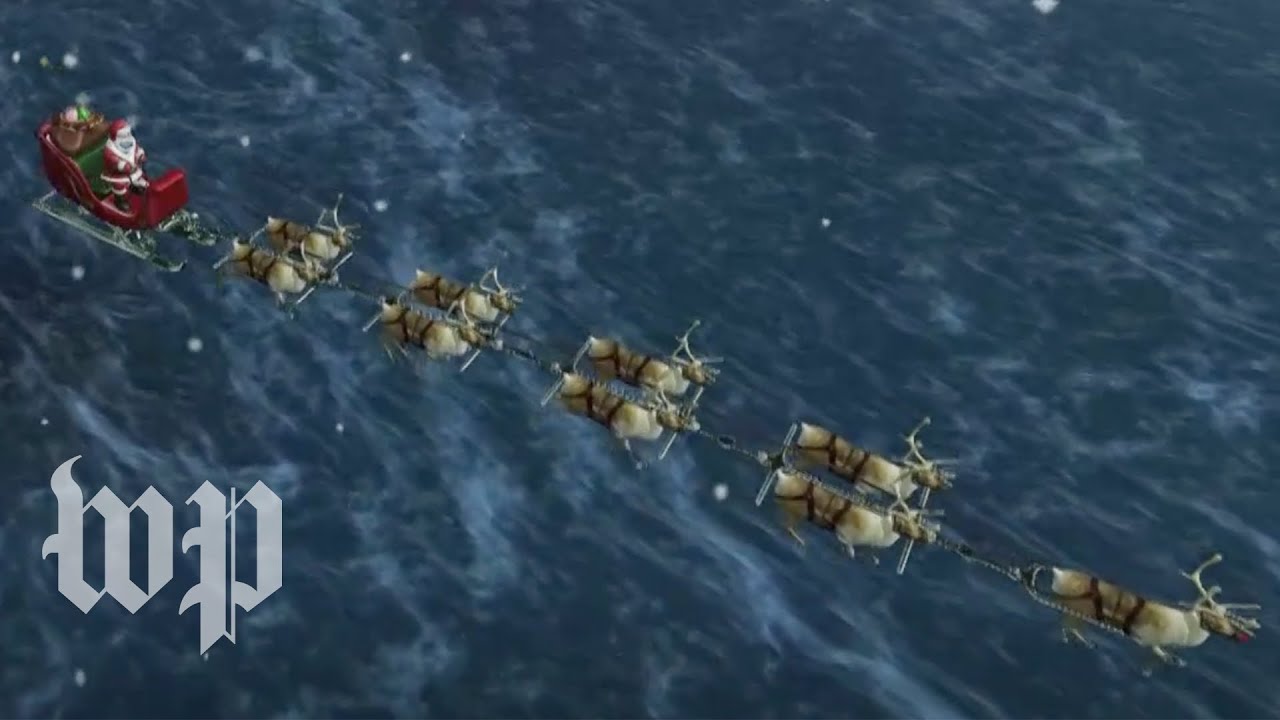 Santa tracker: Follow along as Santa Claus makes his trip around the ...