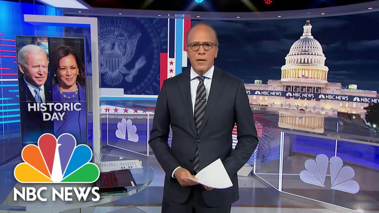 NBC Nightly News Broadcast (Full) January 20th, 2021 NBC Nightly