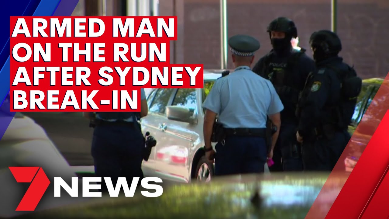Three people arrested, one on the run after Sydney home invasion ...