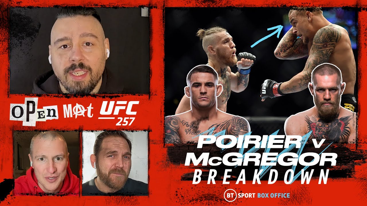 Open Mat UFC 257 Poirier v McGregor Full Fight Breakdown The Global