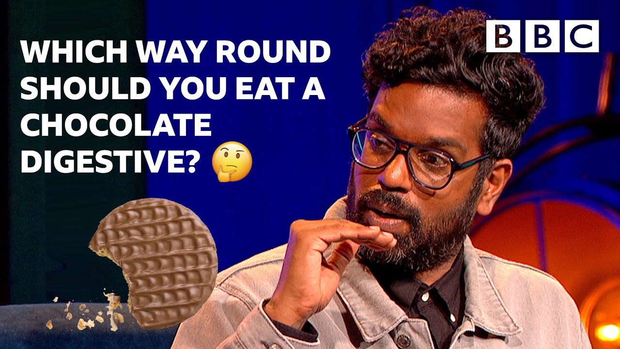 What's the correct way to eat a chocolate digestive? The Ranganation