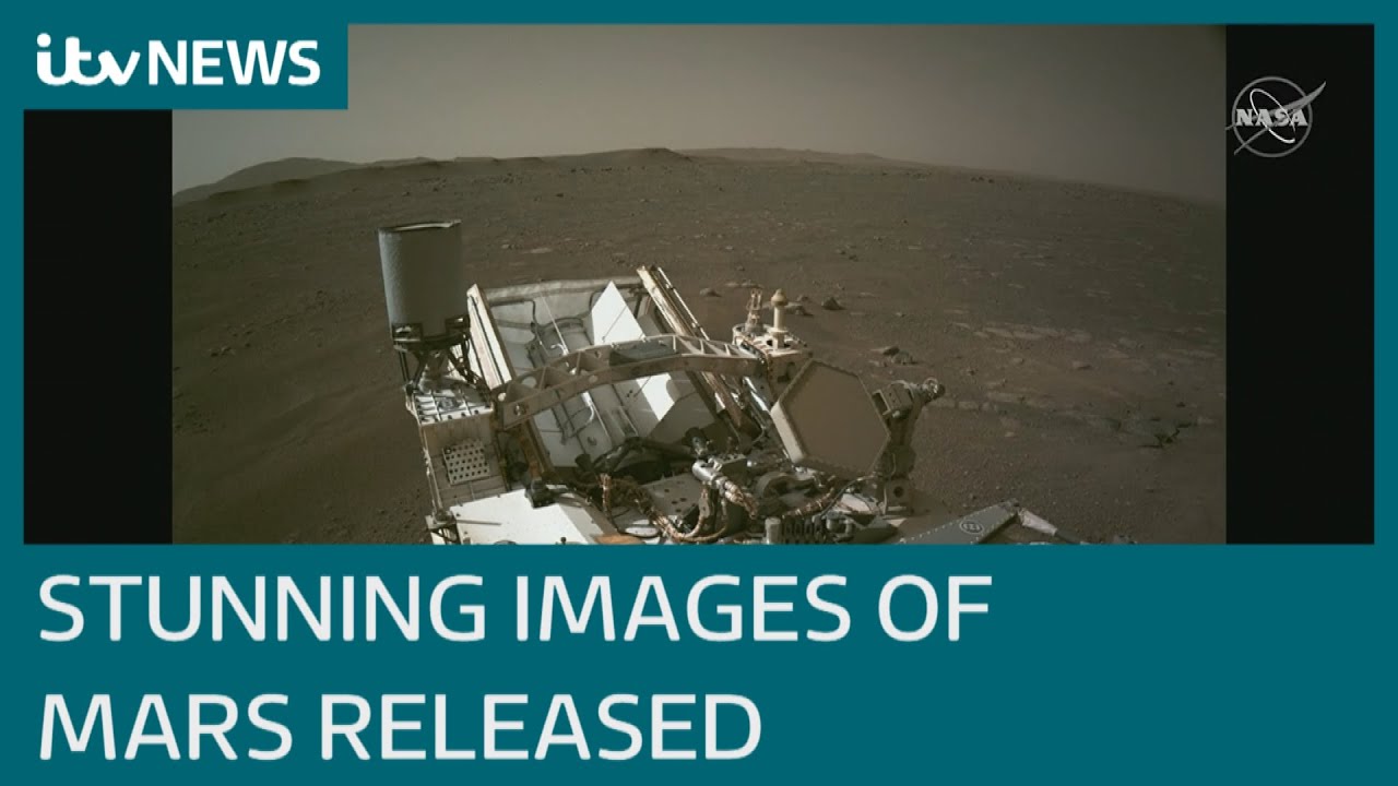 NASA reveals spectacular moving images of Mars rover landing ITV News