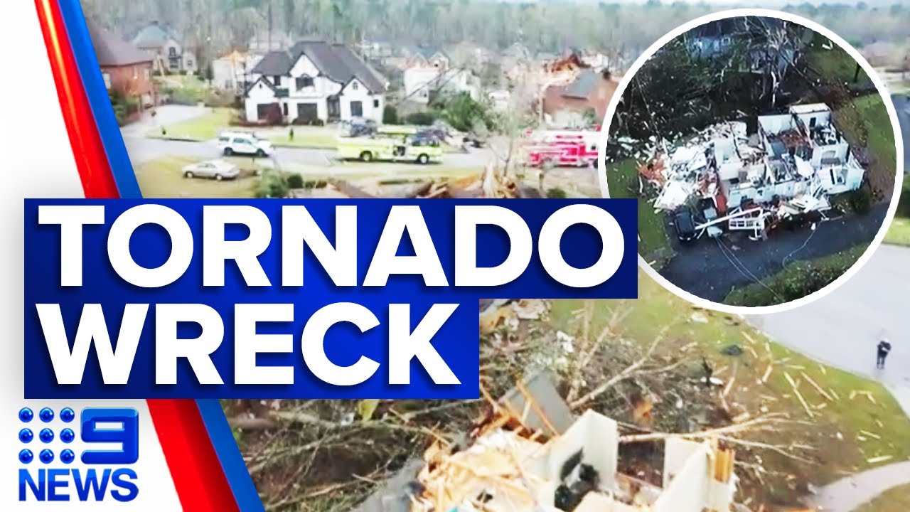Six people dead as tornadoes rip through America | 9 News Australia ...