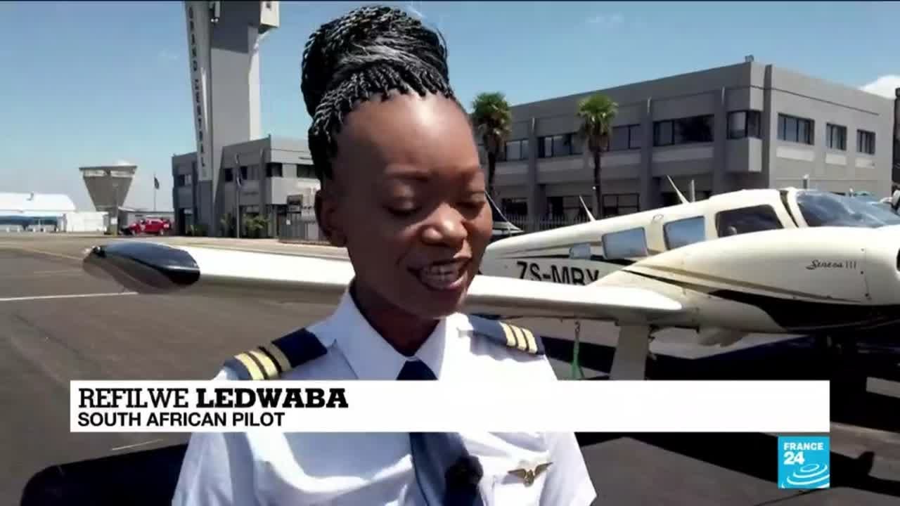 Meet Refilwe Ledwaba, The First Black Female Helicopter Pilot – PKYGD