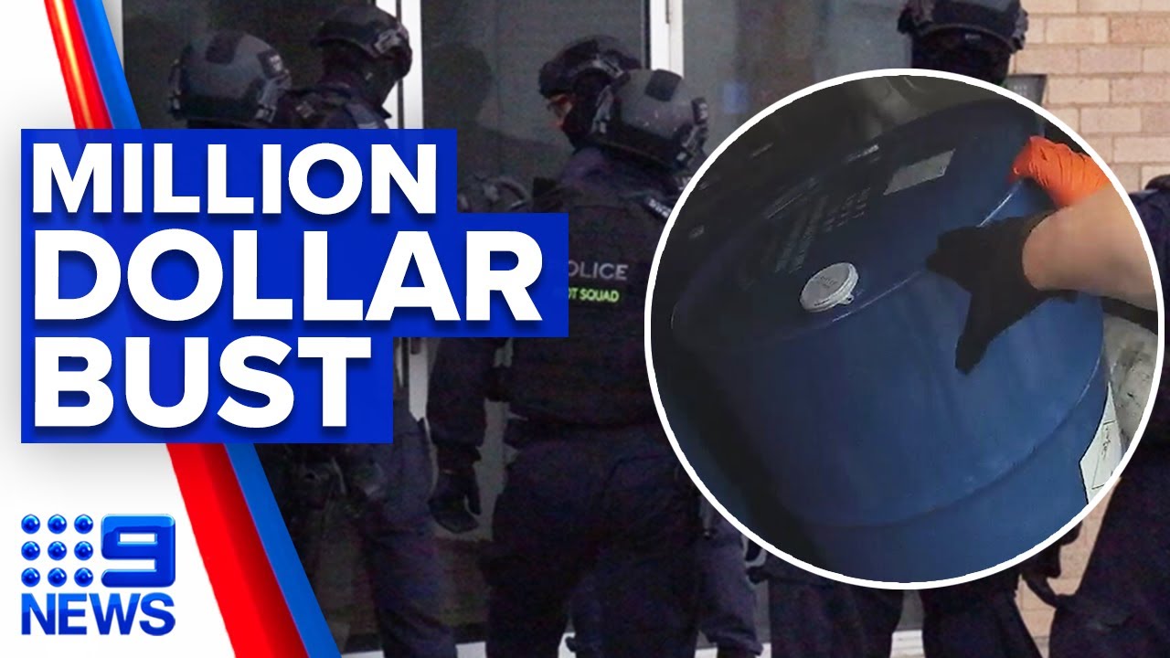 NSW and Queensland police make $4.5 million drug bust | 9 News ...