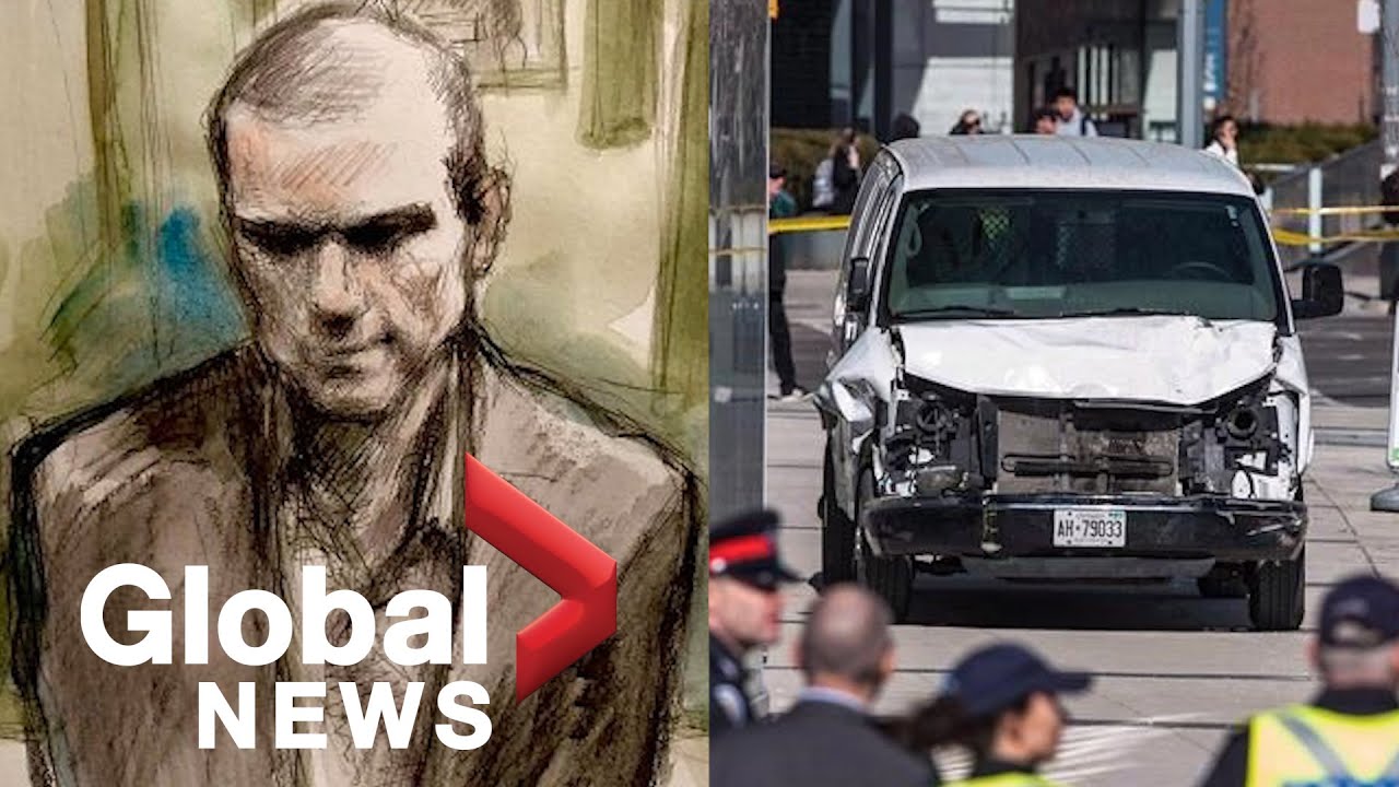 Toronto van attack perpetrator Alek Minassian found guilty of 10 counts ...