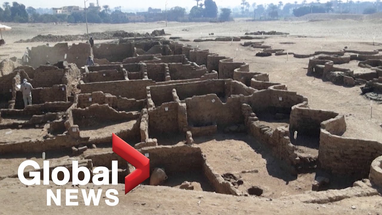 3,000yearold "Lost Golden City" discovered under sands of Luxor
