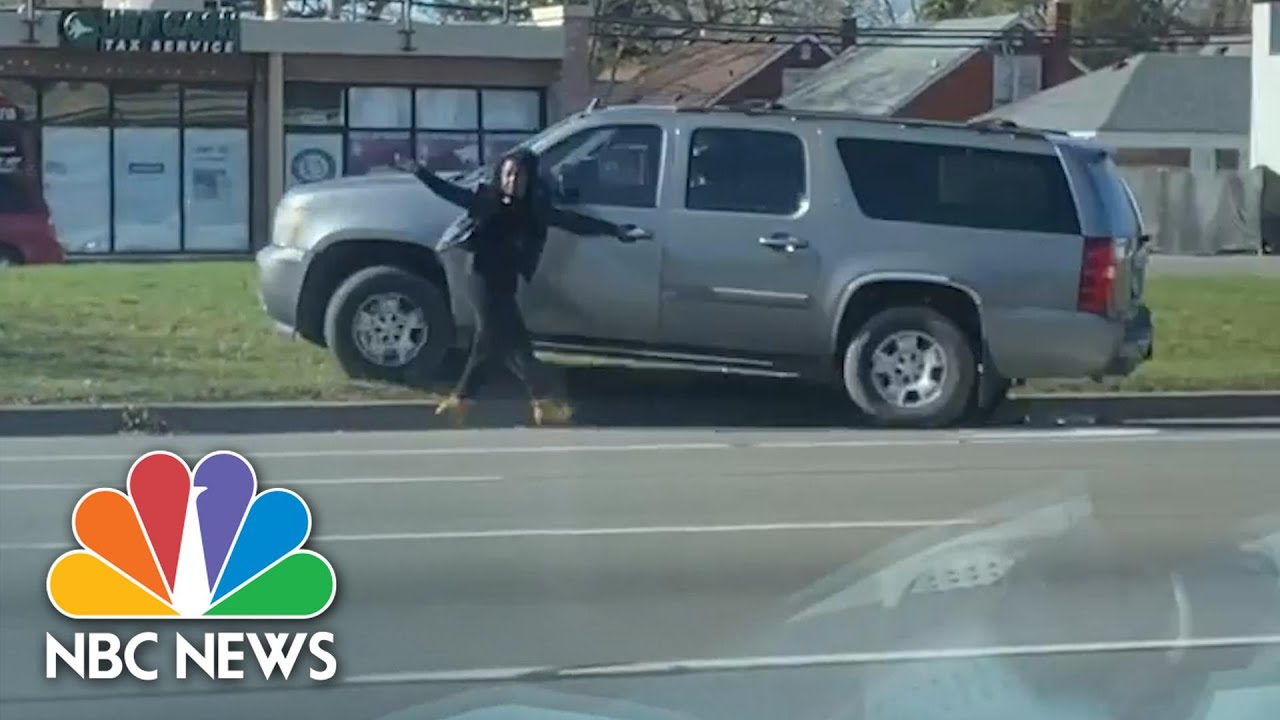 Watch: Woman Chases Her Own Car As It's Stuck In Reverse | NBC News NOW ...