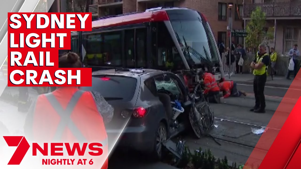 Light rail and car crash in Surry Hills 7NEWS The Global Herald