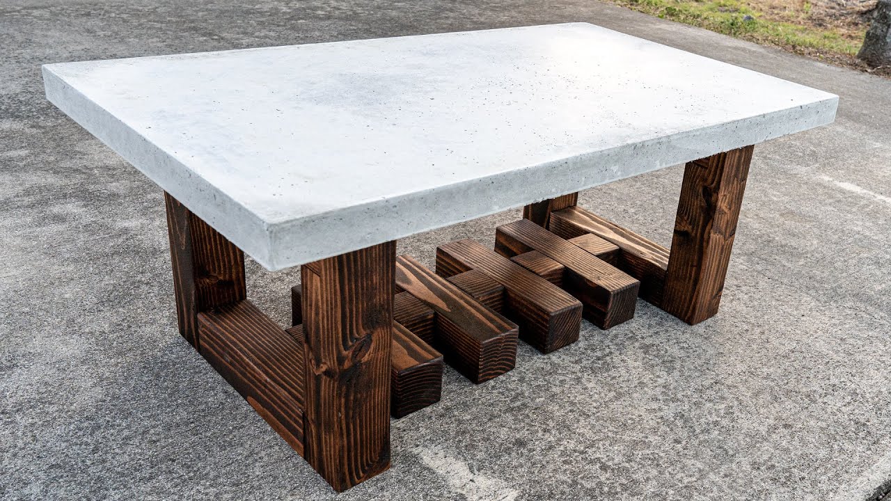 Concrete coffee table (Indoor outdoor) The Global Herald