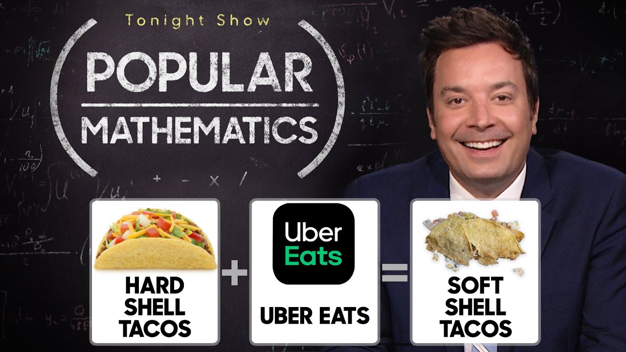 Popular Mathematics: Hard-Shell Tacos, Uber Eats, Soft Shell-Tacos ...