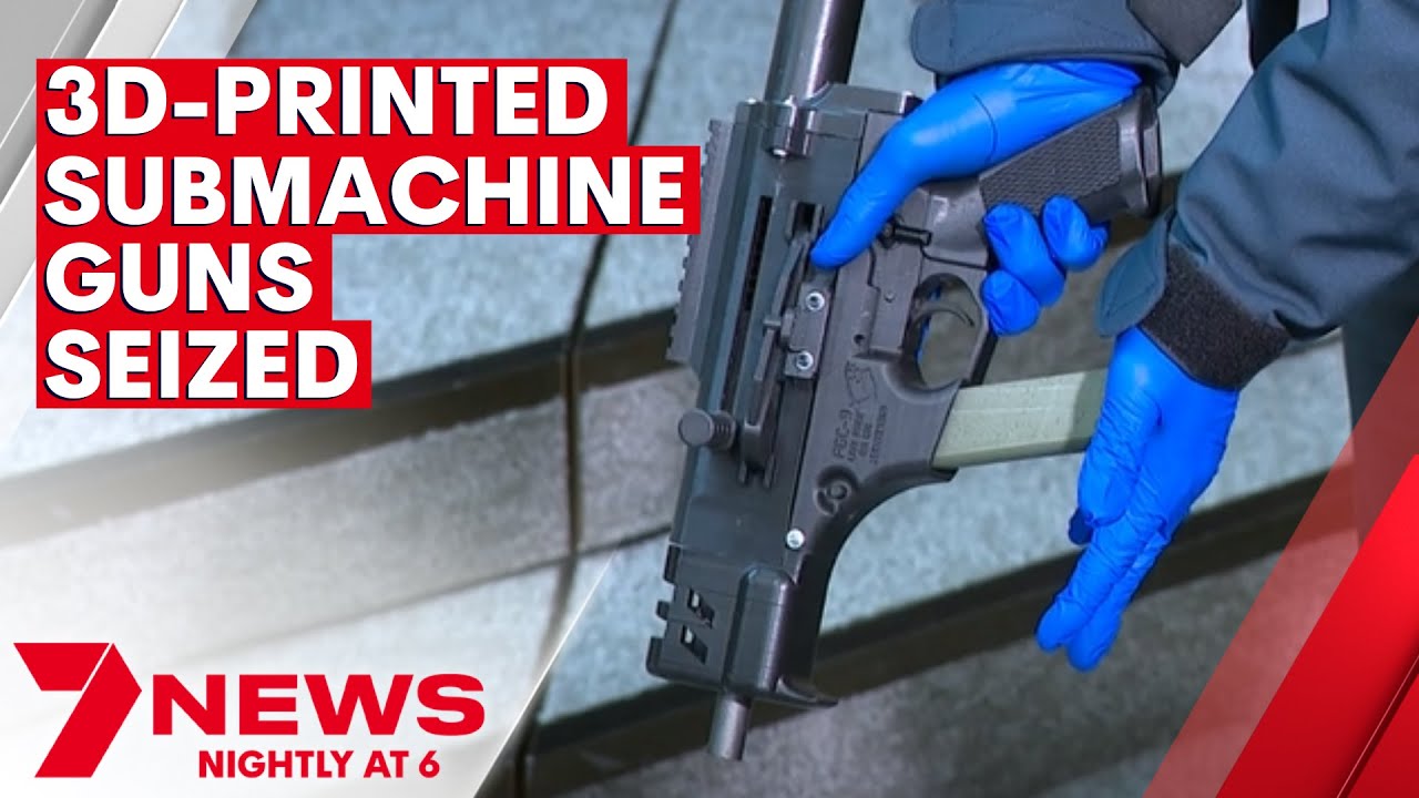 Two 3D-printed submachine guns seized by NSW Police | 7NEWS - The ...
