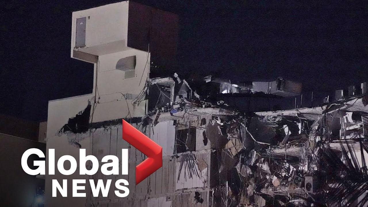 Miami building collapse: Death toll rises to 4 and 159 still missing ...