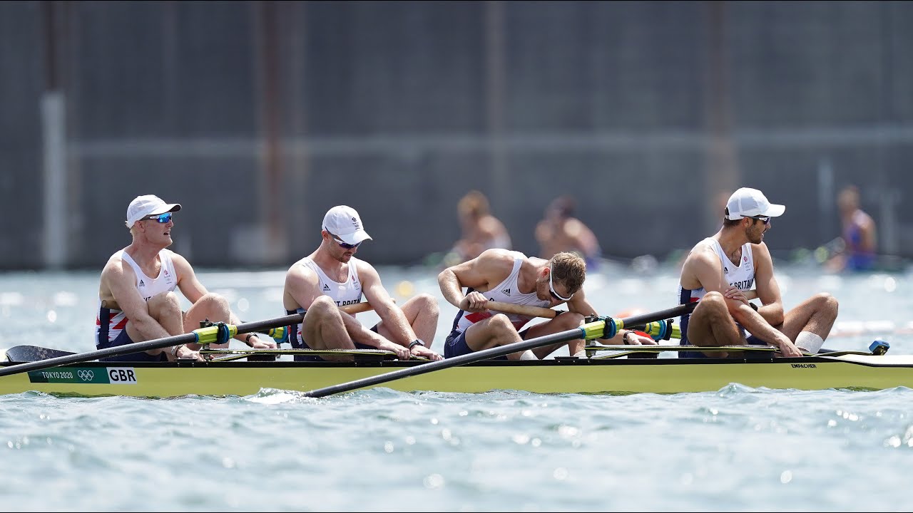 Team Rowing Fail Men's four rowing chaos as steering issues cost Team GB medal | Tokyo ...