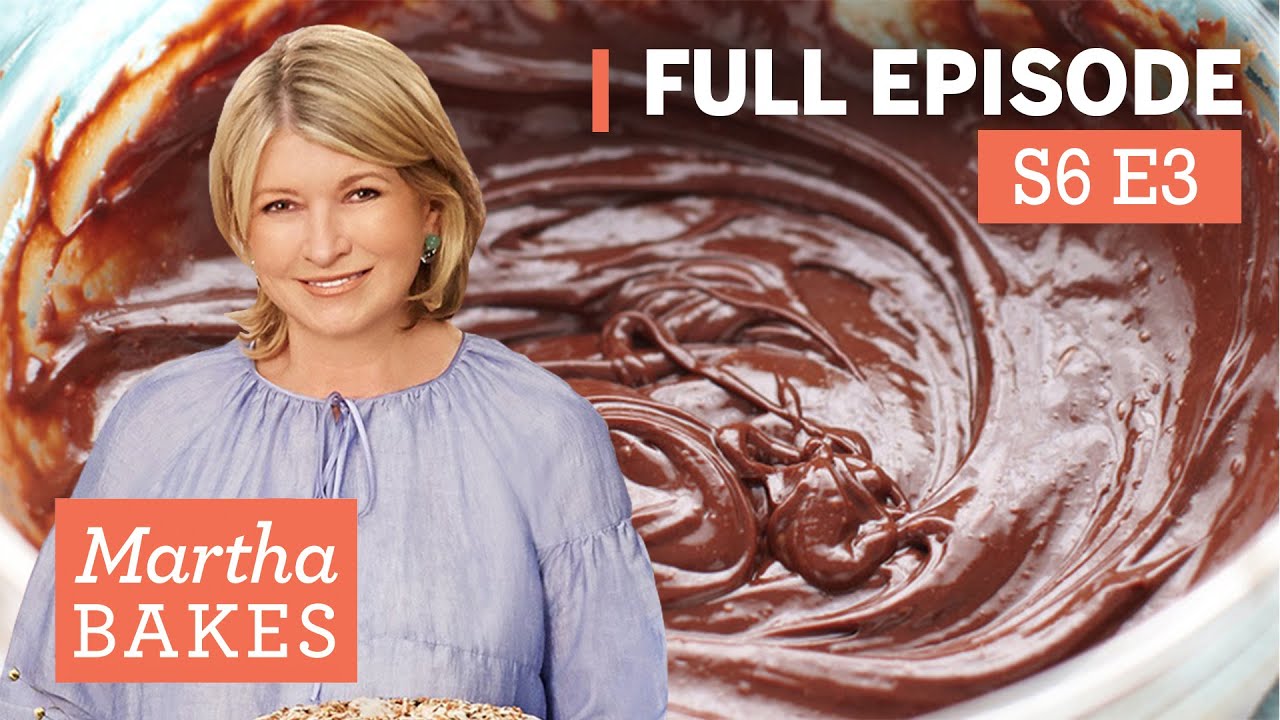 Martha Stewart Makes Chocolate Ganache Martha Bakes S6E3 "Chocolate