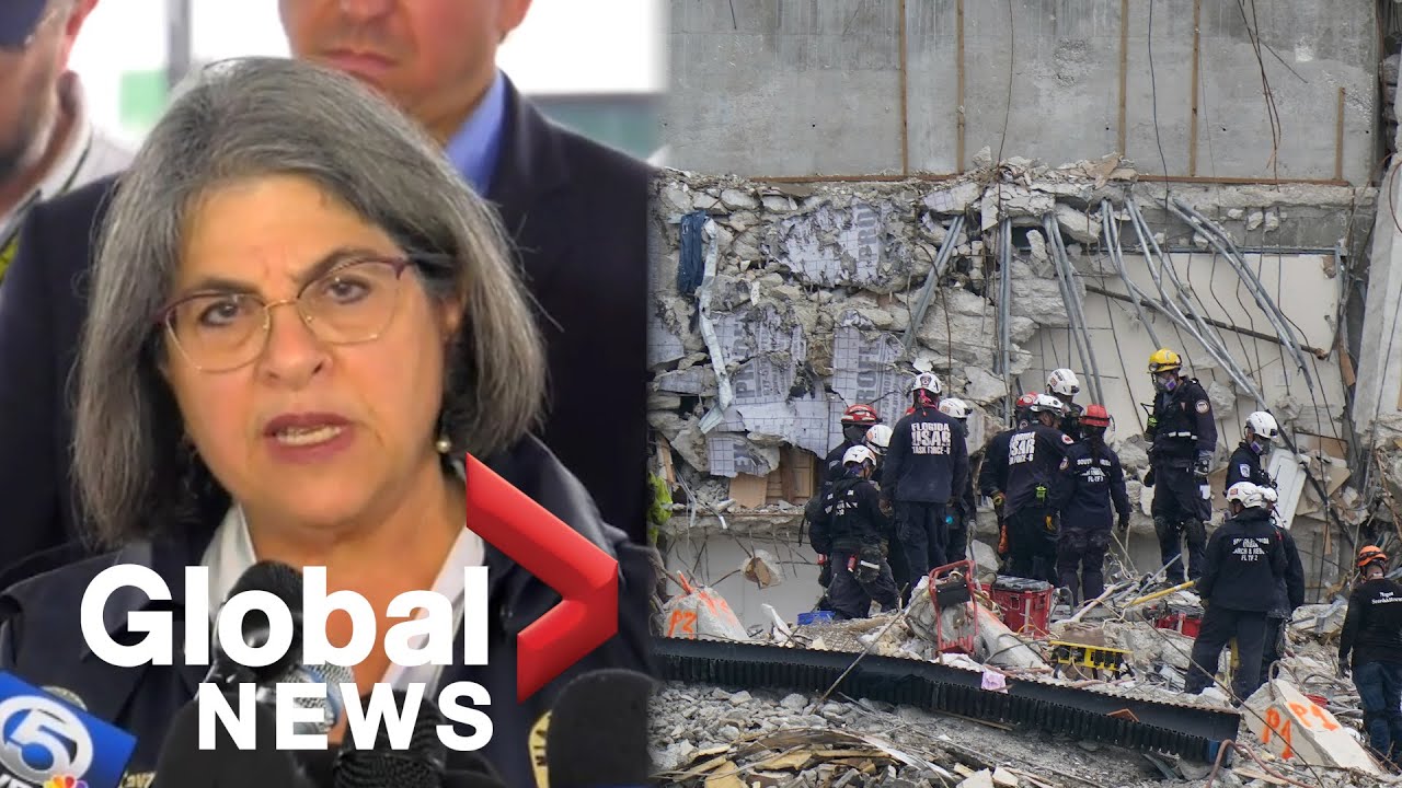 Surfside building collapse: Search and rescue halted over safety ...