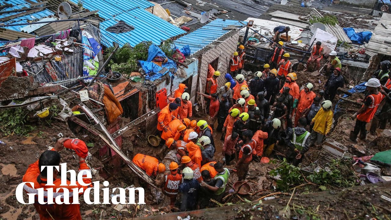 Dozens dead in Mumbai after intense monsoon rains cause landslides ...