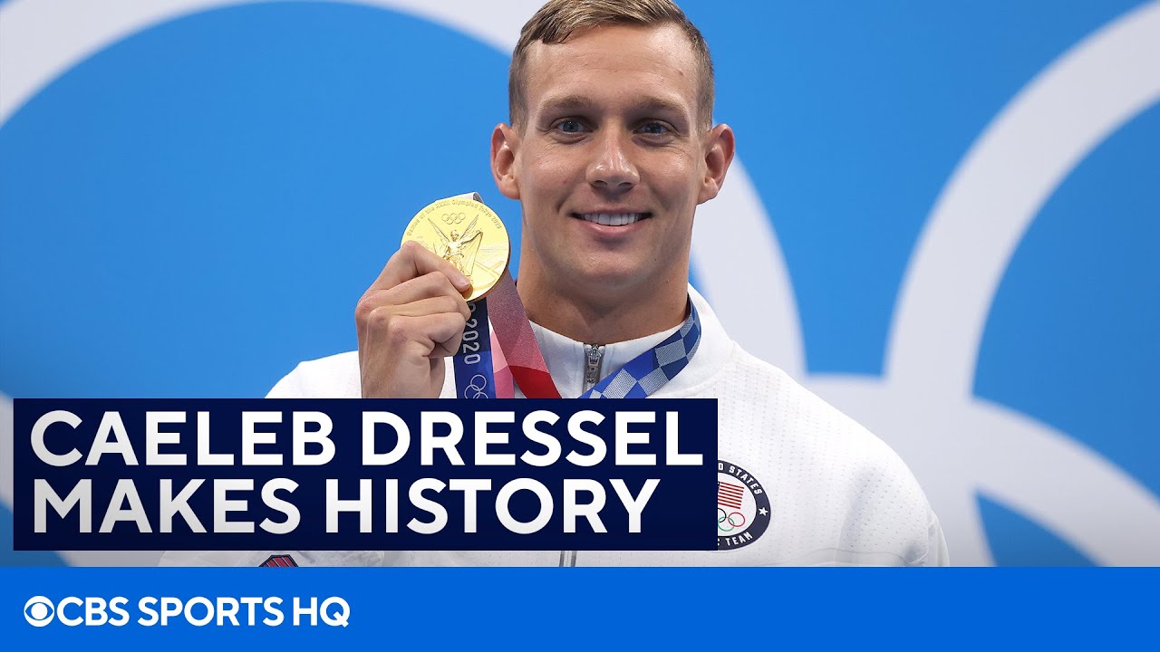Caeleb Dressel Wins 5th Gold Medal at the 2020 Tokyo Olympics | CBS ...