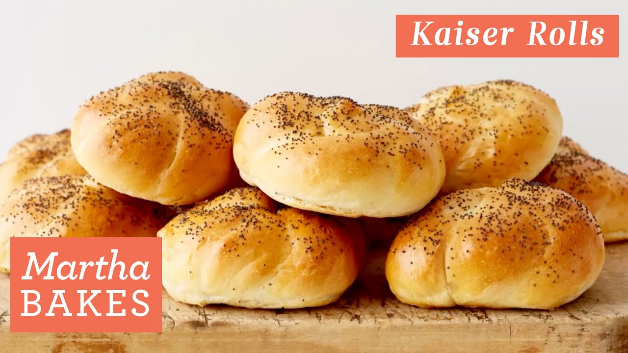 Martha Stewart's Kaiser Rolls Martha Bakes Recipes The Global Herald