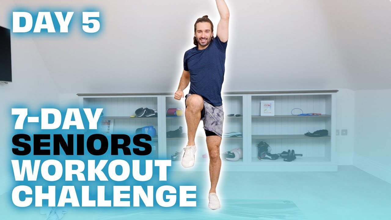 7-Day Seniors Workout Challenge | Day 5 | The Body Coach TV - The ...