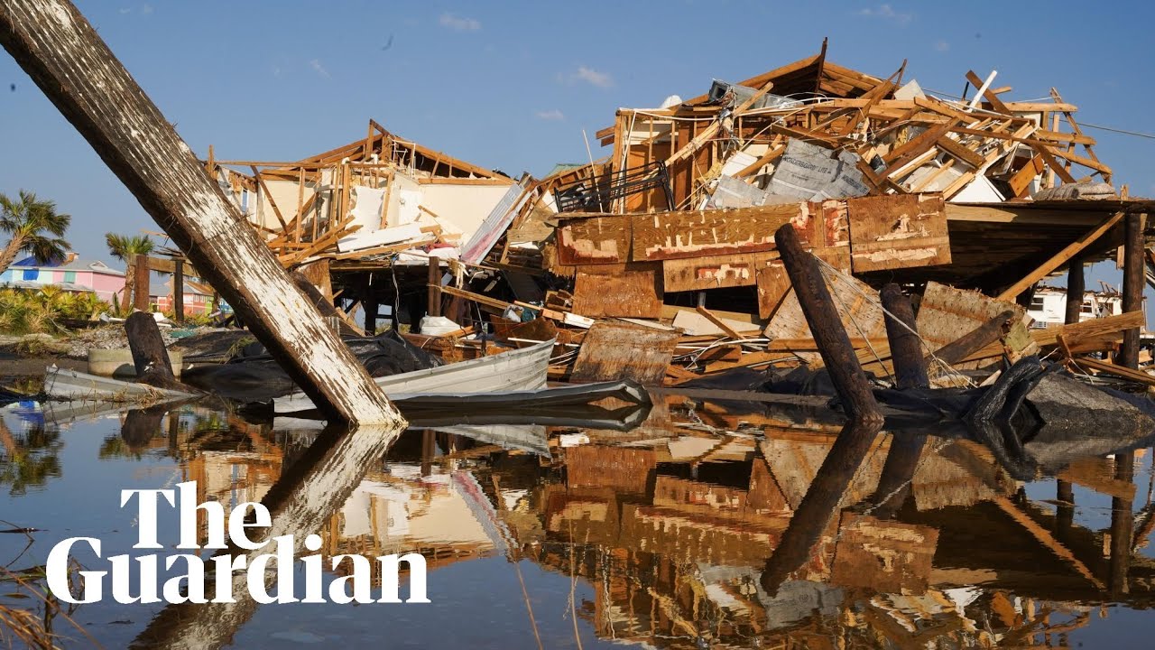 Hurricane Ida: drone footage shows damage in Grand Isle, Louisiana ...