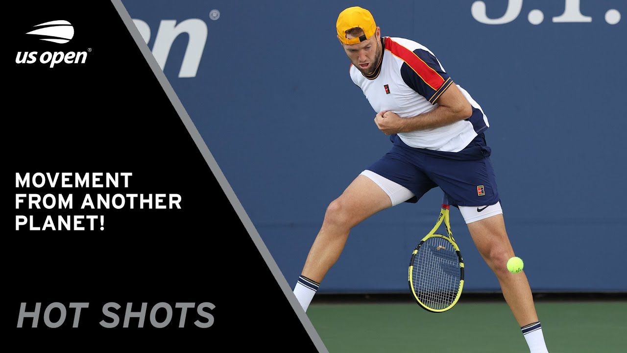 Jack Sock With Movement From Another 2021 US Open The