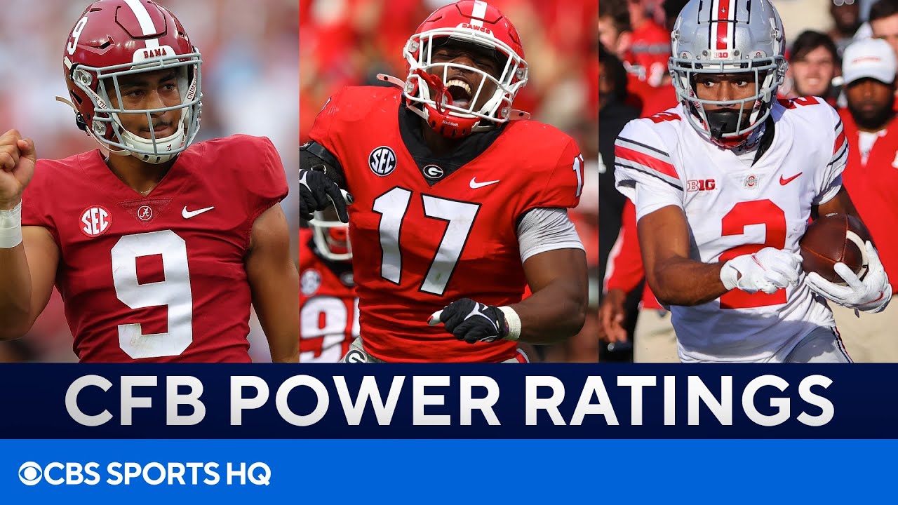 Josh Pate's Week 8 CFB Power Ratings Alabama, Ohio State
