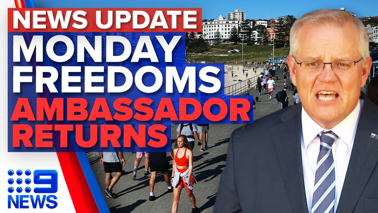 NSW freedom roadmap changes, PM return of French ambassador
