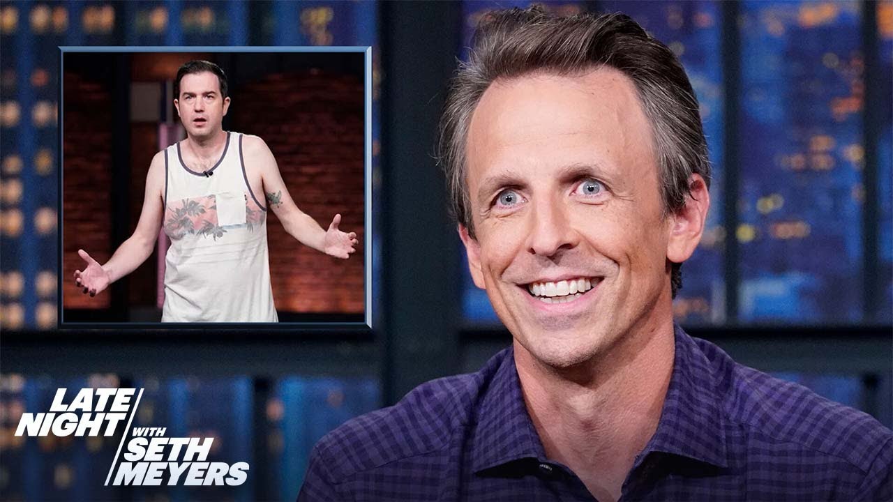 Seth Holds A Surprise Inspection Of His Monologue Writers The Global