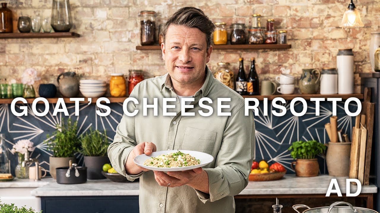 Tefal's Goat's Cheese Risotto Jamie Oliver AD The Global Herald