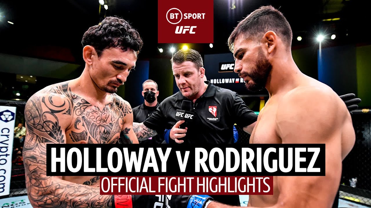 Max Holloway Vs Yair Rodriguez Full Fight Video Max Holloway v Yair Rodriguez | Blessed in Fight of the Year Candidate