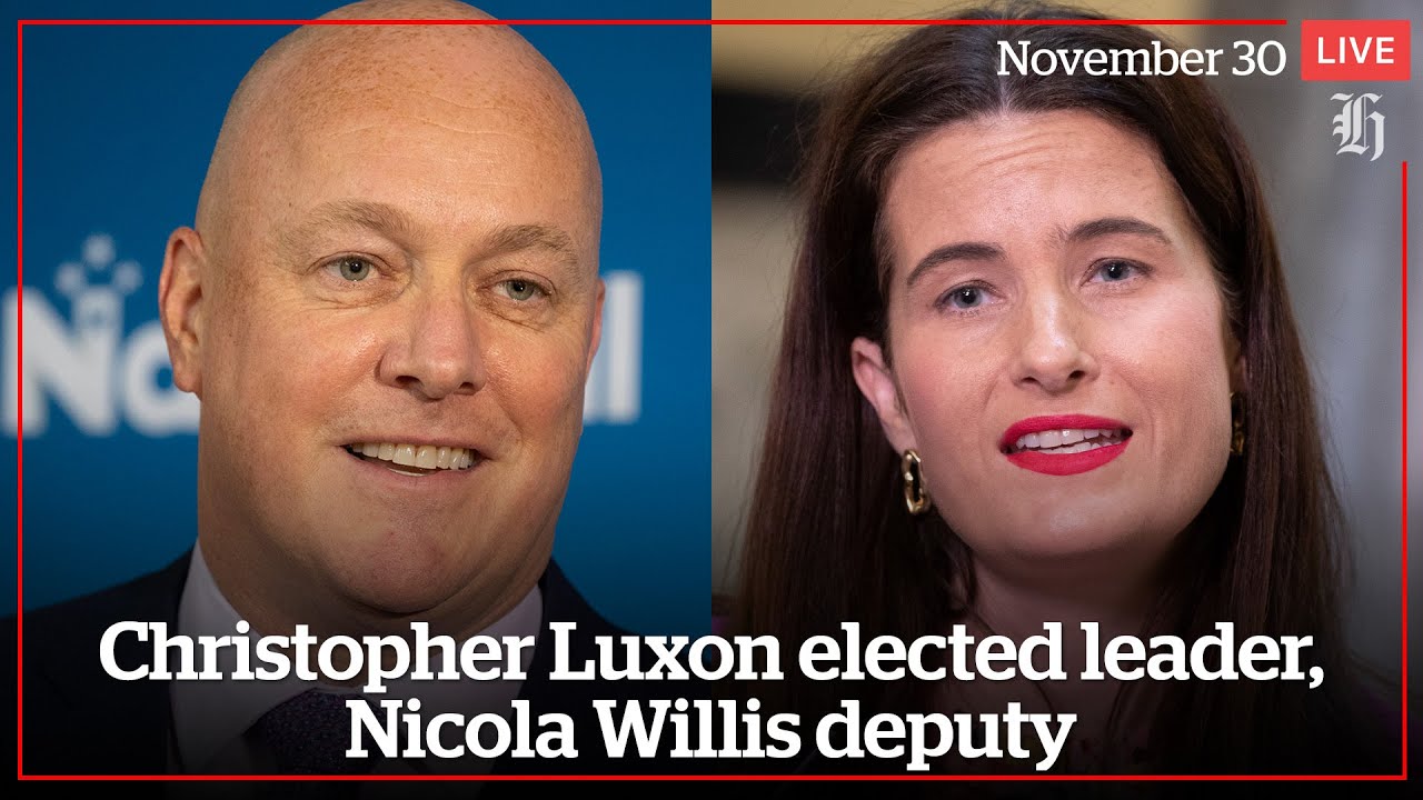 In full: Christopher Luxon delivers first speech as National Party ...